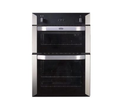 BELLING  BI90G Gas Double Oven - Stainless Steel